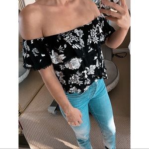 Off shoulder top